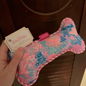 Lilly Pulitzer dog toy